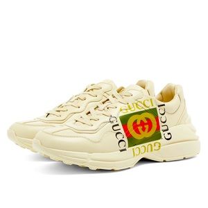 GUCCI RHYTON SQUARE LOGO SNEAKER 8.5